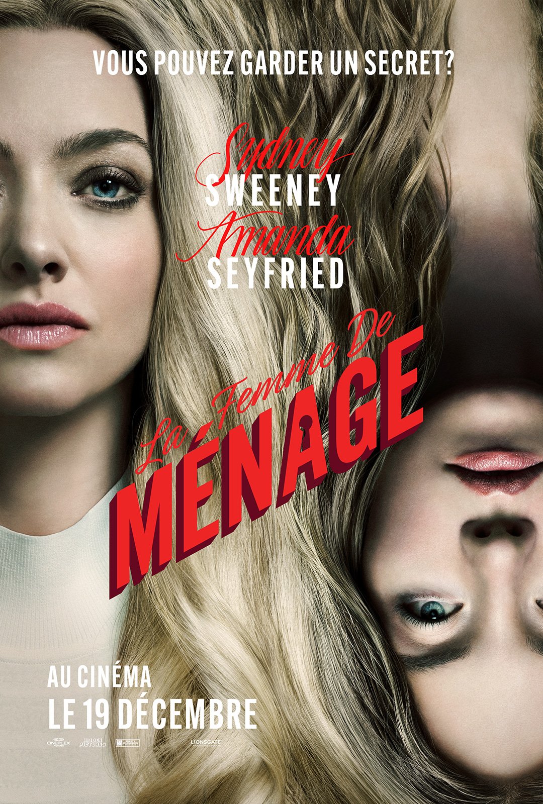 L'affiche du film La femme de ménage [2025]