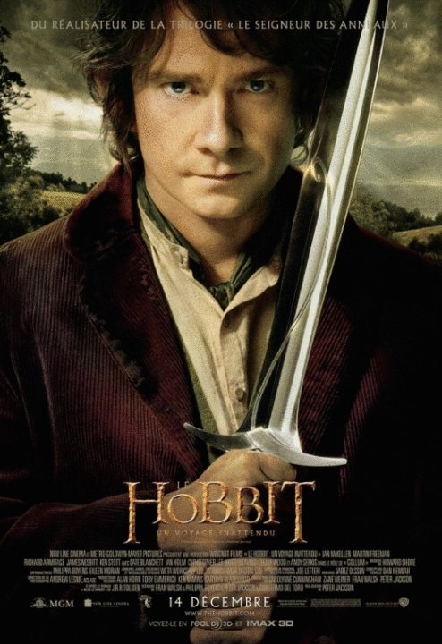 L'affiche du film Le Hobbit: Un voyage inattendu [2012]