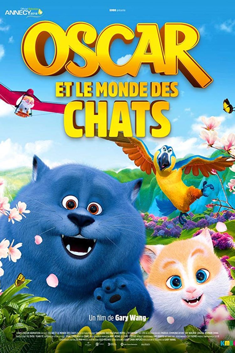 L'affiche du film Oscar et le monde des chats [2018]