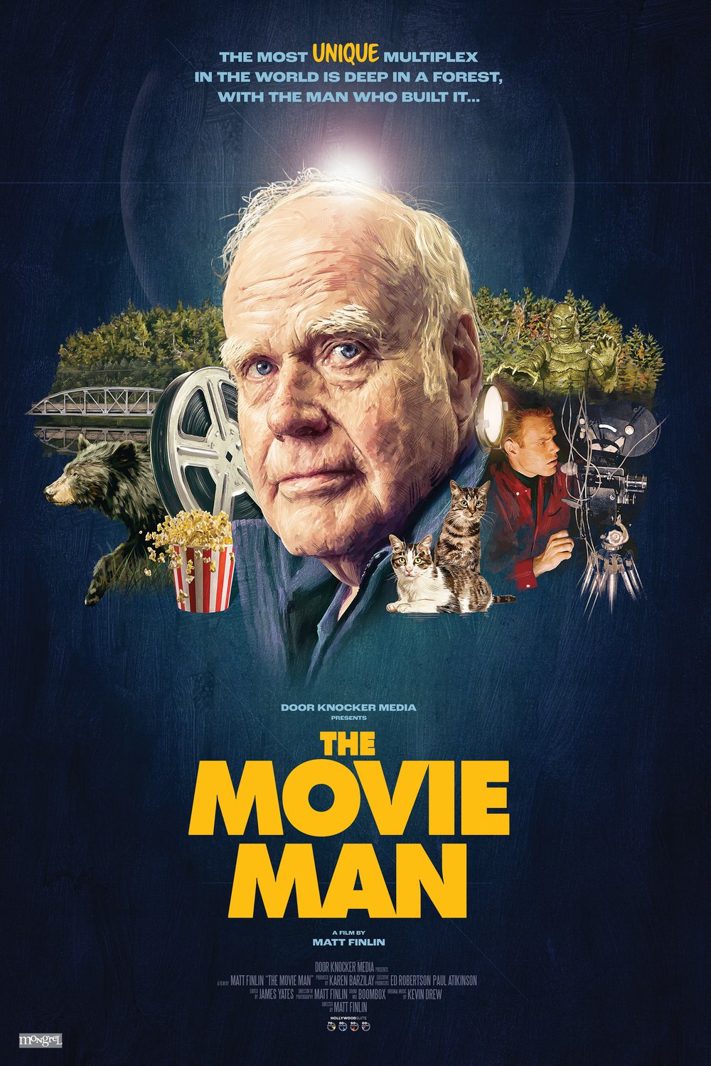 L'affiche du film The Movie Man [2024]