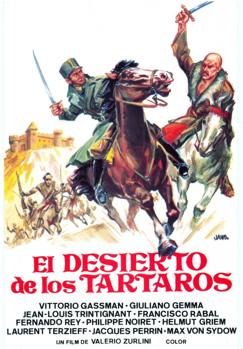 L'affiche du film Le Desert des Tartars [1976]