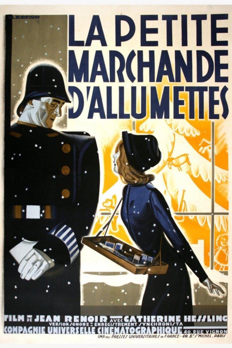 L'affiche du film La Petite marchande d'allumettes [1928]