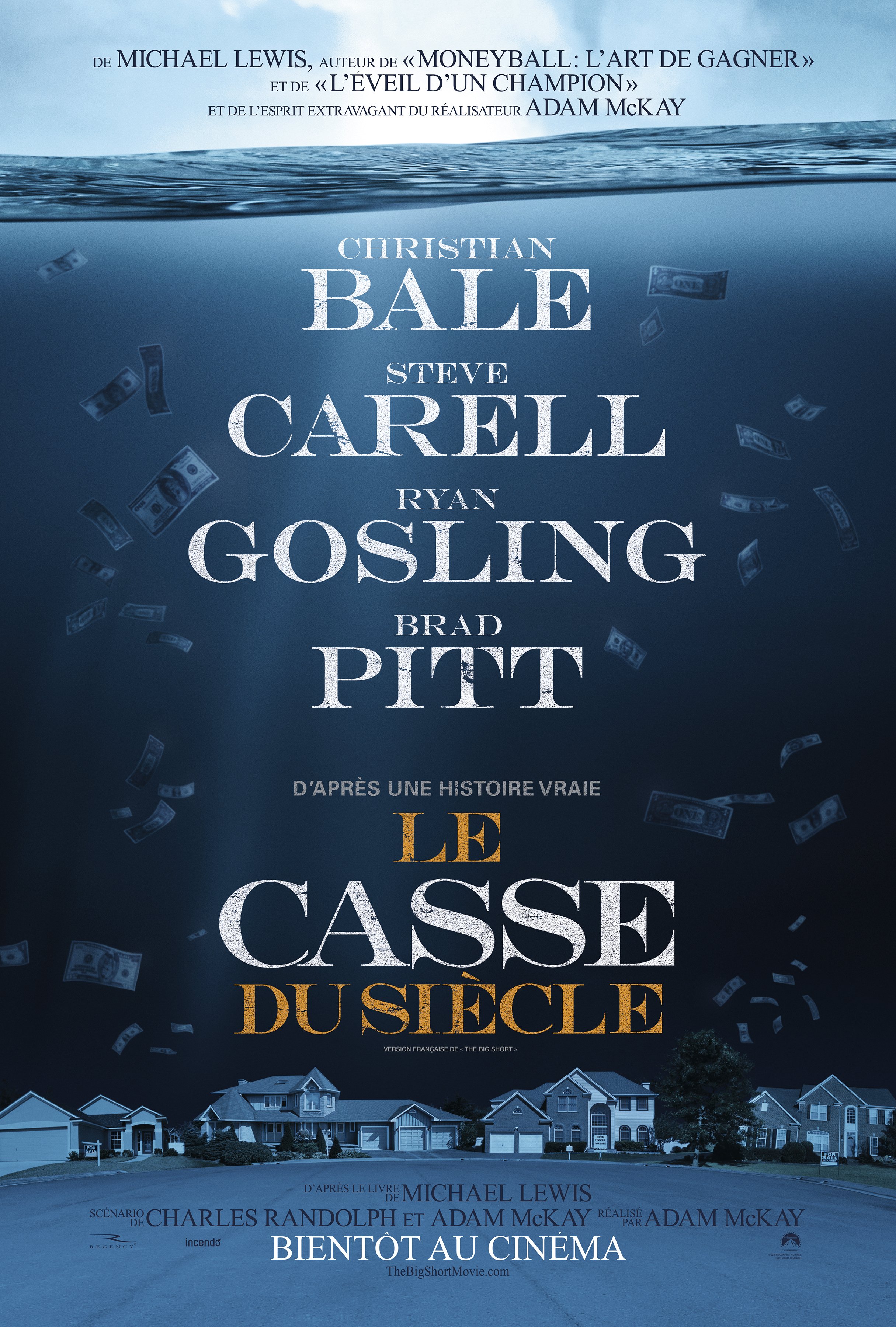 L'affiche du film Le casse du siècle [2015]