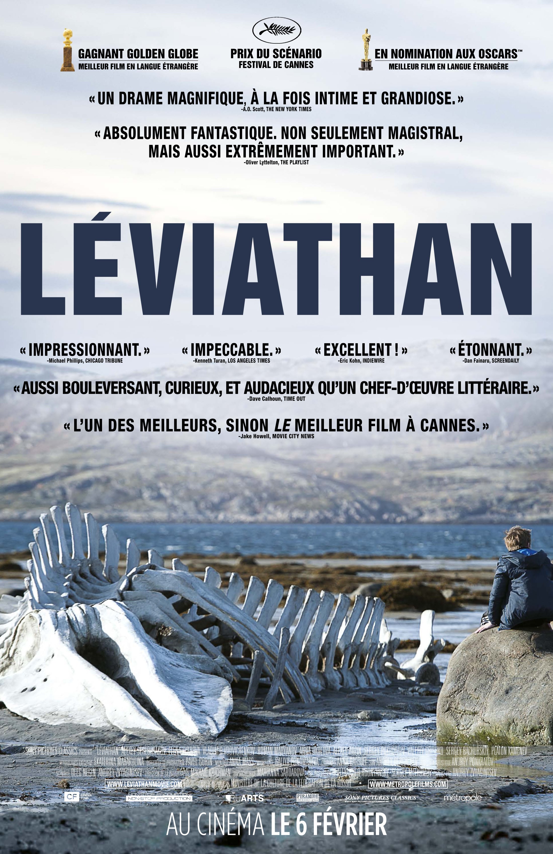 L'affiche du film Léviathan v.f. [2014]