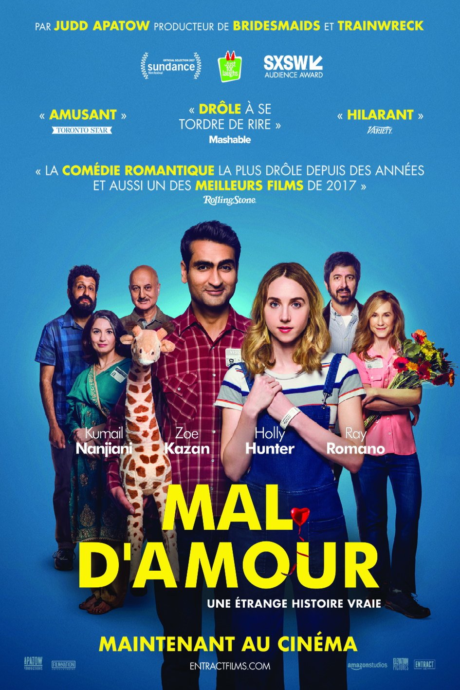L'affiche du film Mal d'amour [2017]
