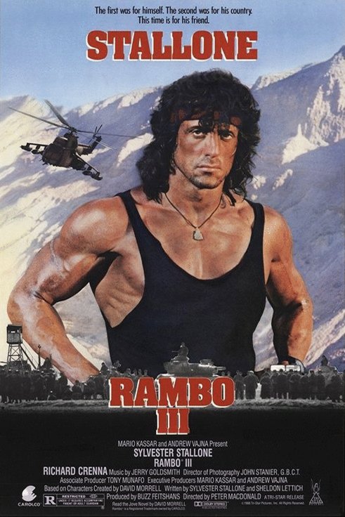 Poster of the movie Rambo 3 [1988]