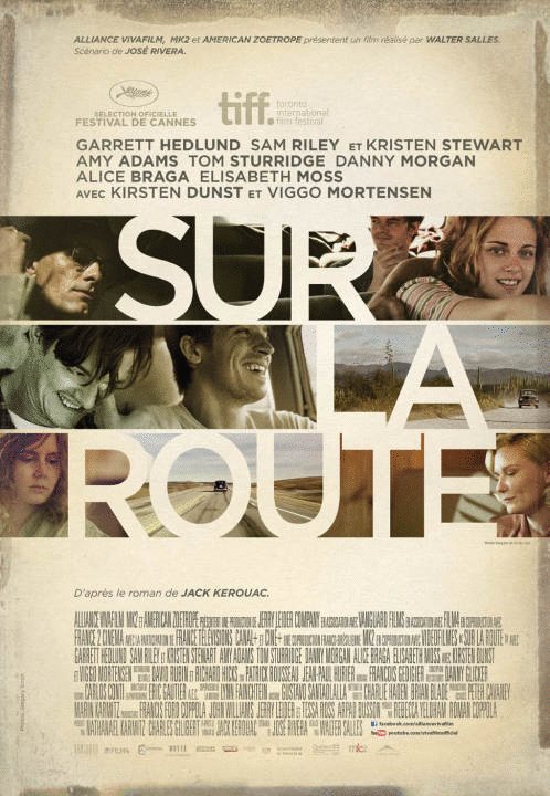 L'affiche du film Sur la route [2012]