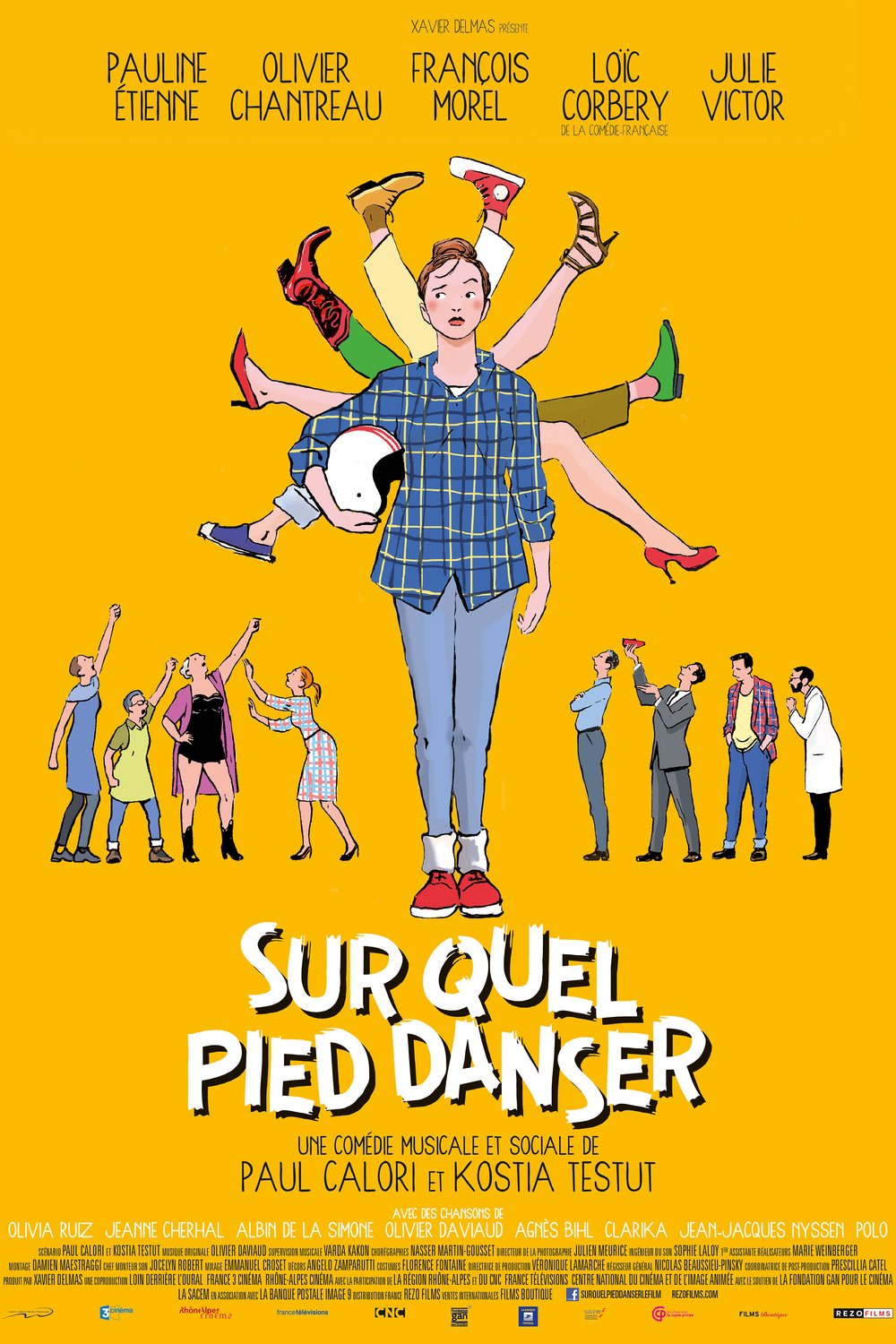 L'affiche du film Sur quel pied danser [2016]
