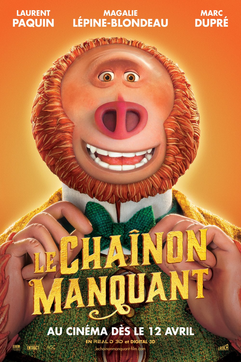 L'affiche du film Le Chaînon manquant [2019]