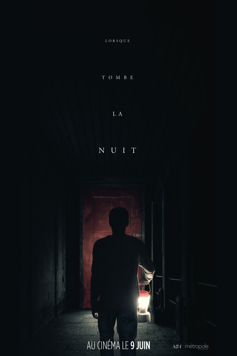 L'affiche du film Lorsque tombe la nuit [2017]