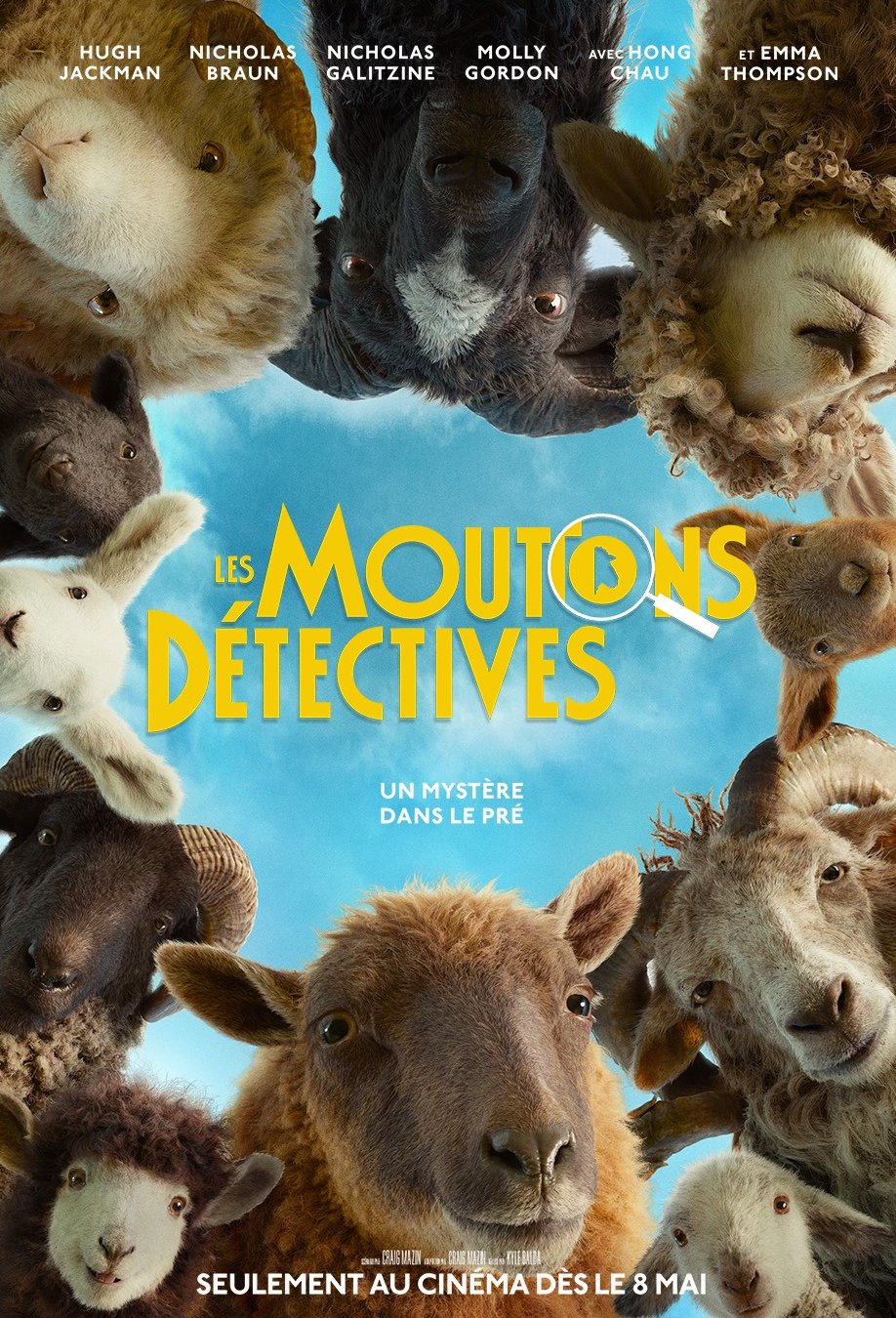 L'affiche du film Les moutons détectives [2026]