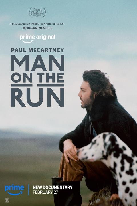 L'affiche du film Man on the Run [2025]