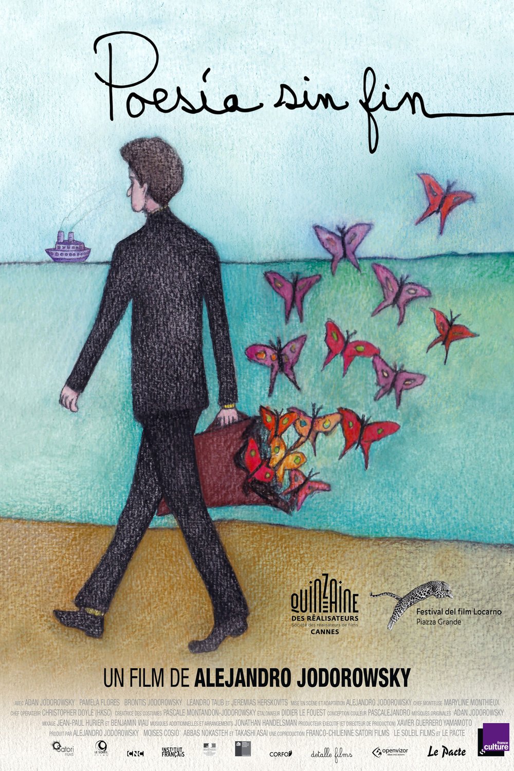 L'affiche du film Poésie sans fin [2016]