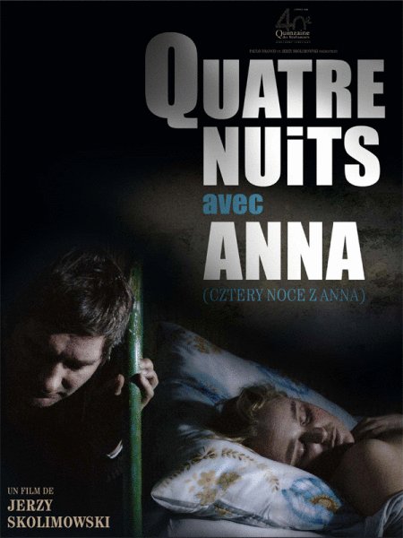 L'affiche du film Quatre nuits avec Anna [2008]