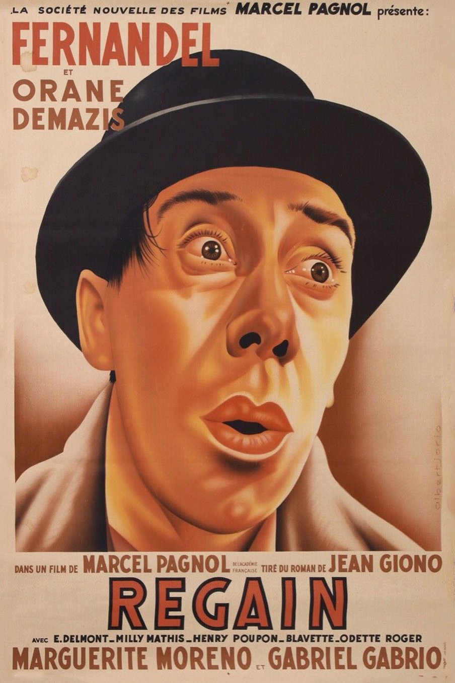 L'affiche du film Regain [1937]