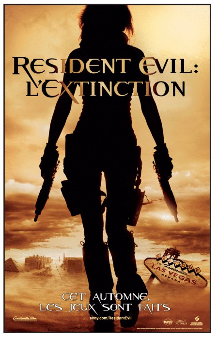 L'affiche du film Resident Evil: L'Extinction [2007]