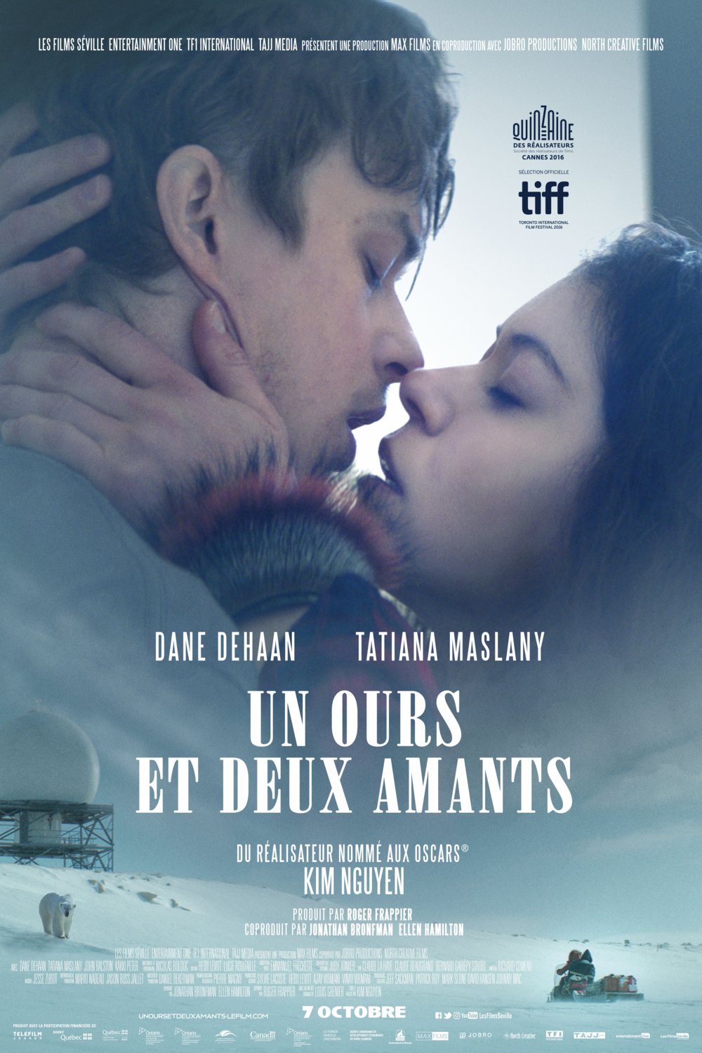 L'affiche du film Un Ours et deux amants [2016]