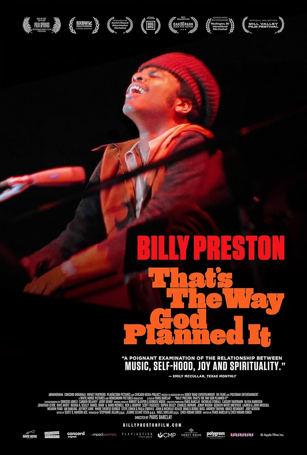 L'affiche du film Billy Preston: That's the Way God Planned It [2024]