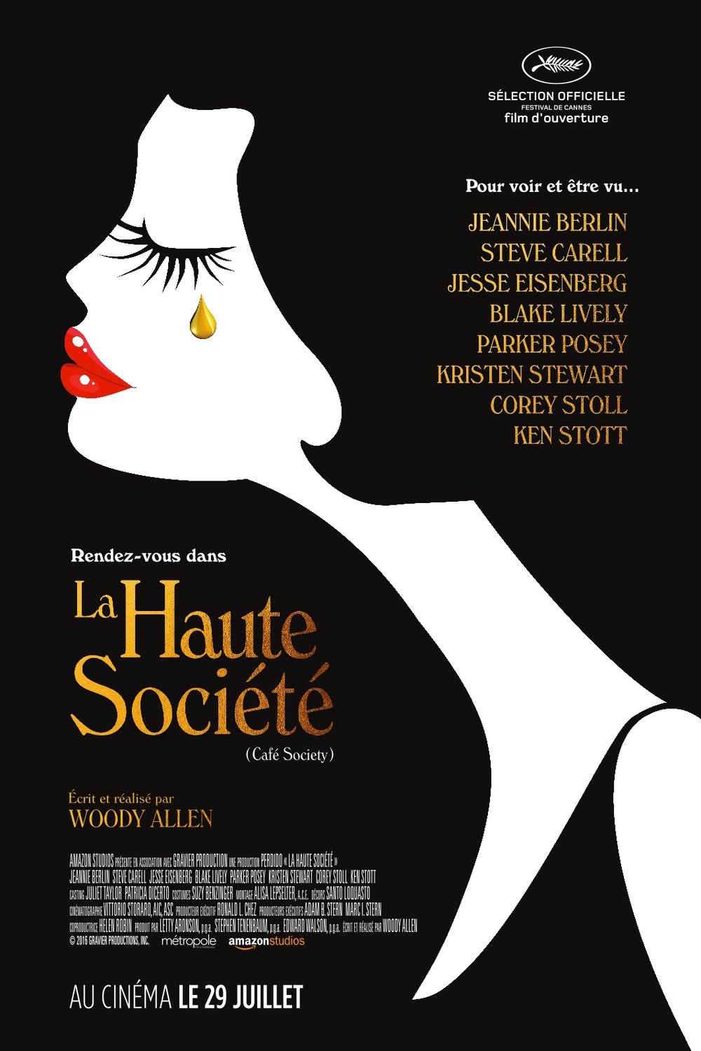 L'affiche du film La Haute Société [2016]