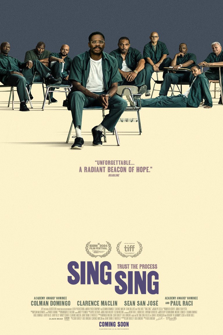 L'affiche du film Sing Sing [2023]