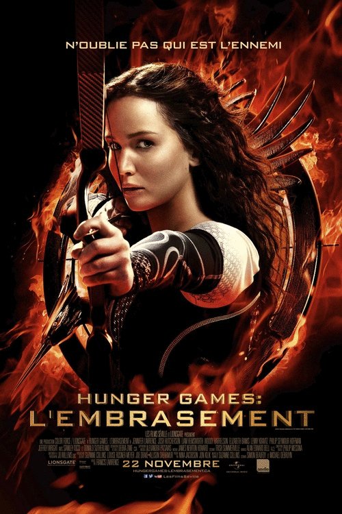 L'affiche du film Hunger Games: L'Embrasement [2013]
