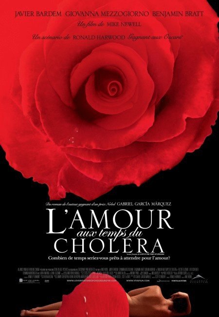 L'affiche du film L'Amour aux temps du Choléra [2007]