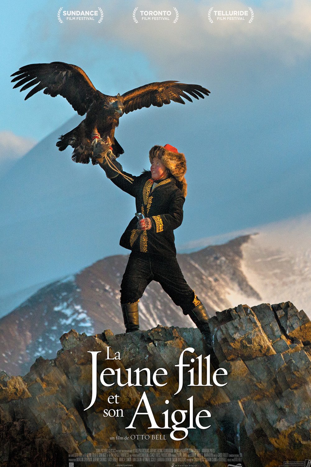L'affiche du film La jeune fille et son aigle [2016]
