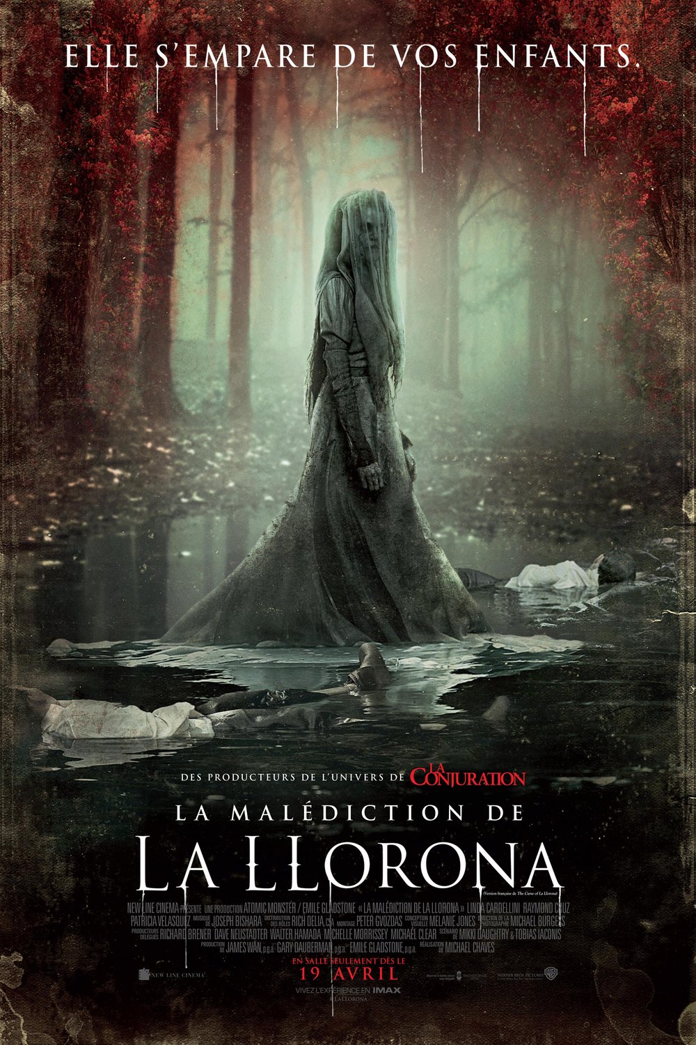 L'affiche du film La Malédiction de La Llorona [2019]