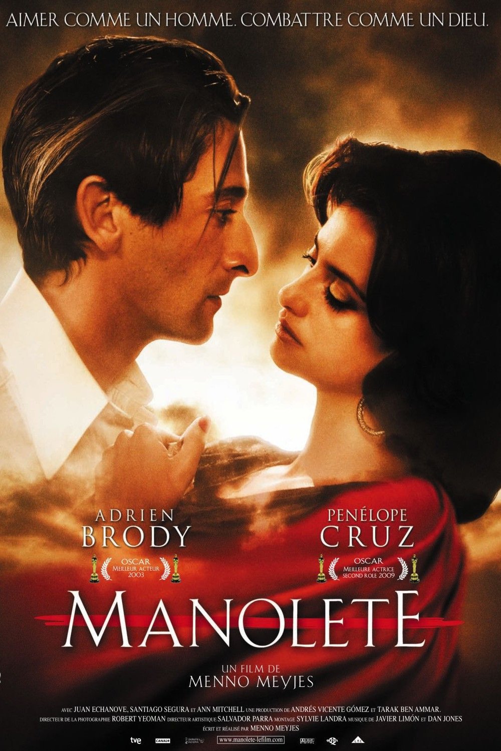 L'affiche du film Manolete [2008]