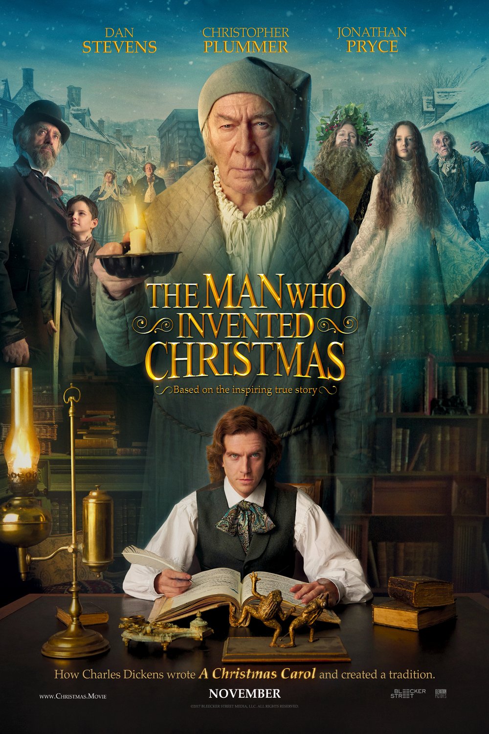Poster of the movie The Man Who Invented Christmas [2017]