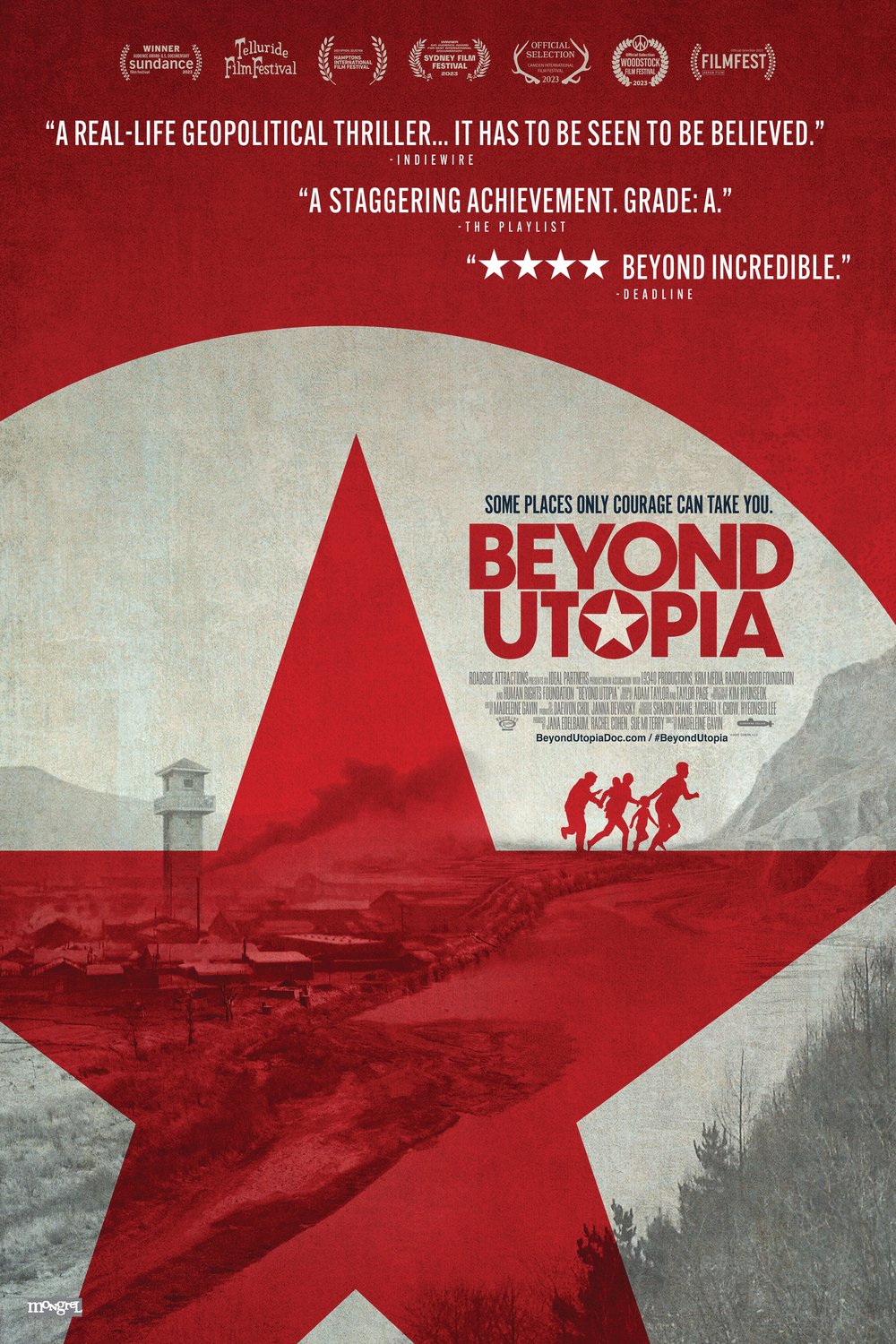 L'affiche du film Beyond Utopia [2023]