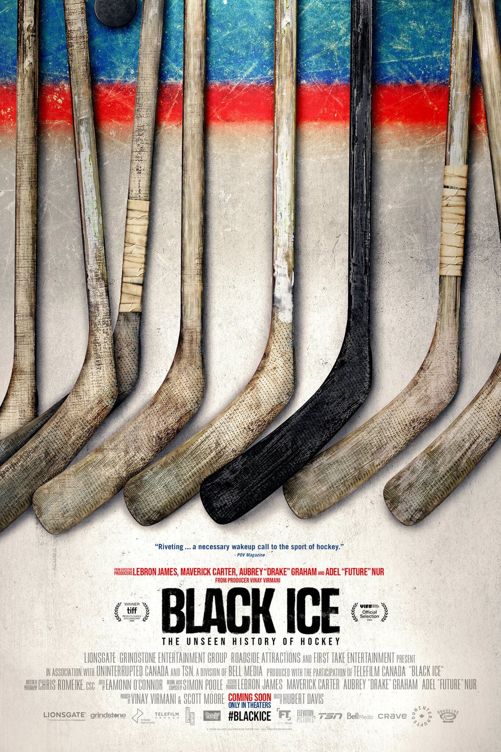L'affiche du film Black Ice [2022]