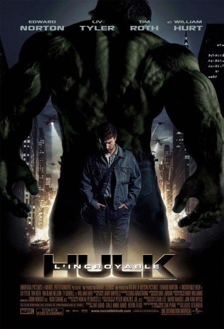 L'affiche du film L'Incroyable Hulk [2008]