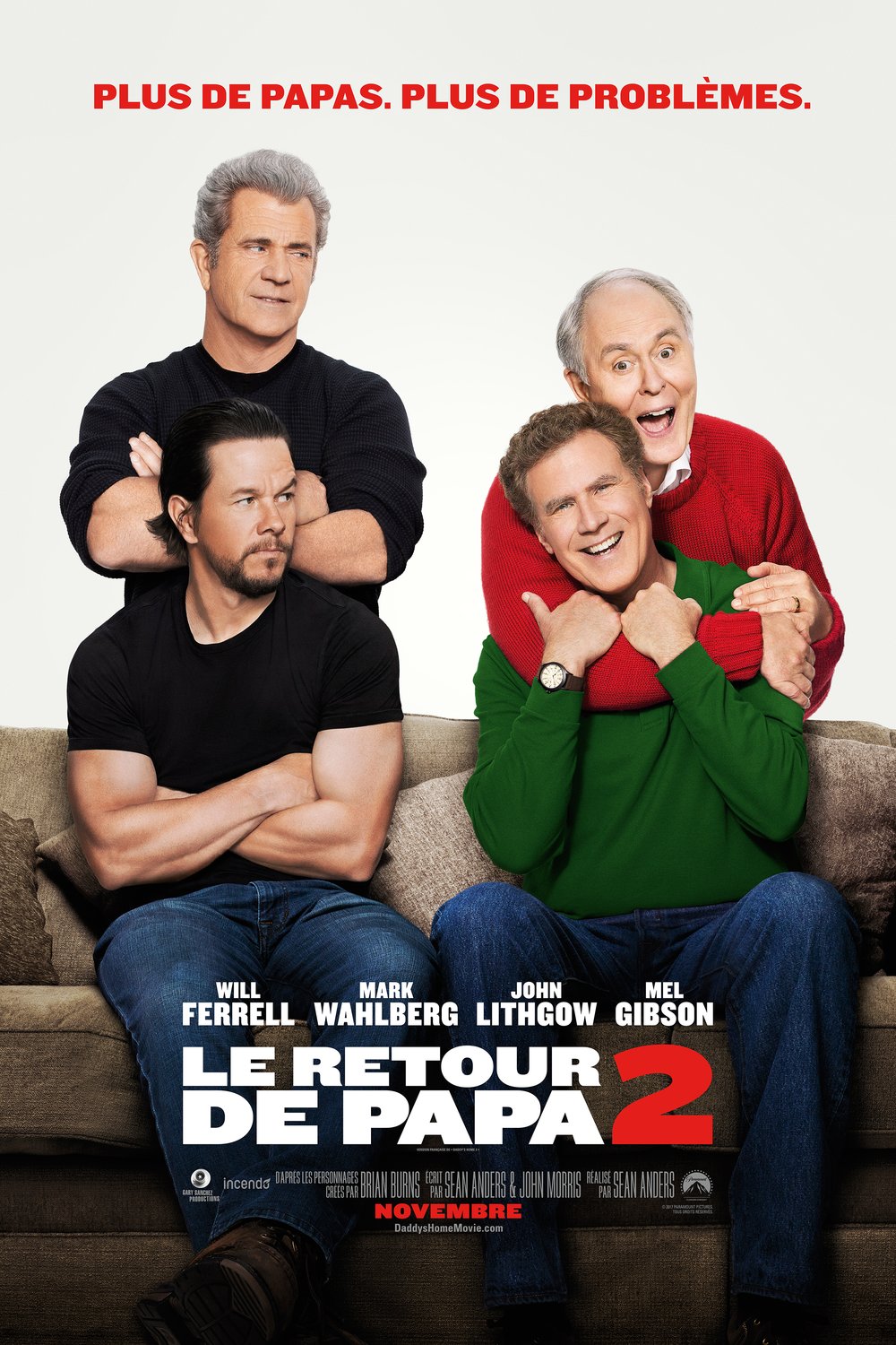 L'affiche du film Le Retour de papa 2 [2017]