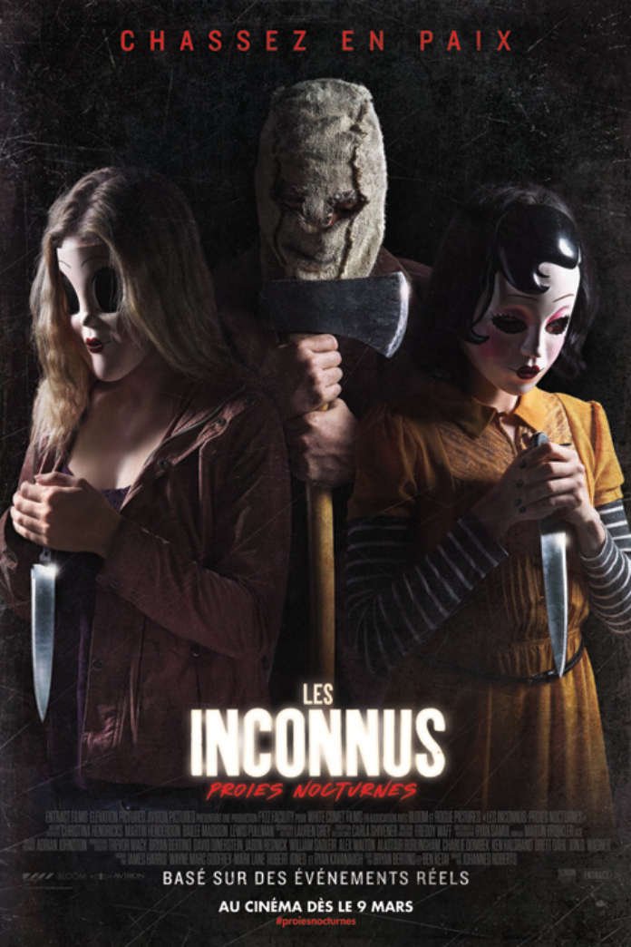 L'affiche du film Les Inconnus: Proies nocturnes [2018]