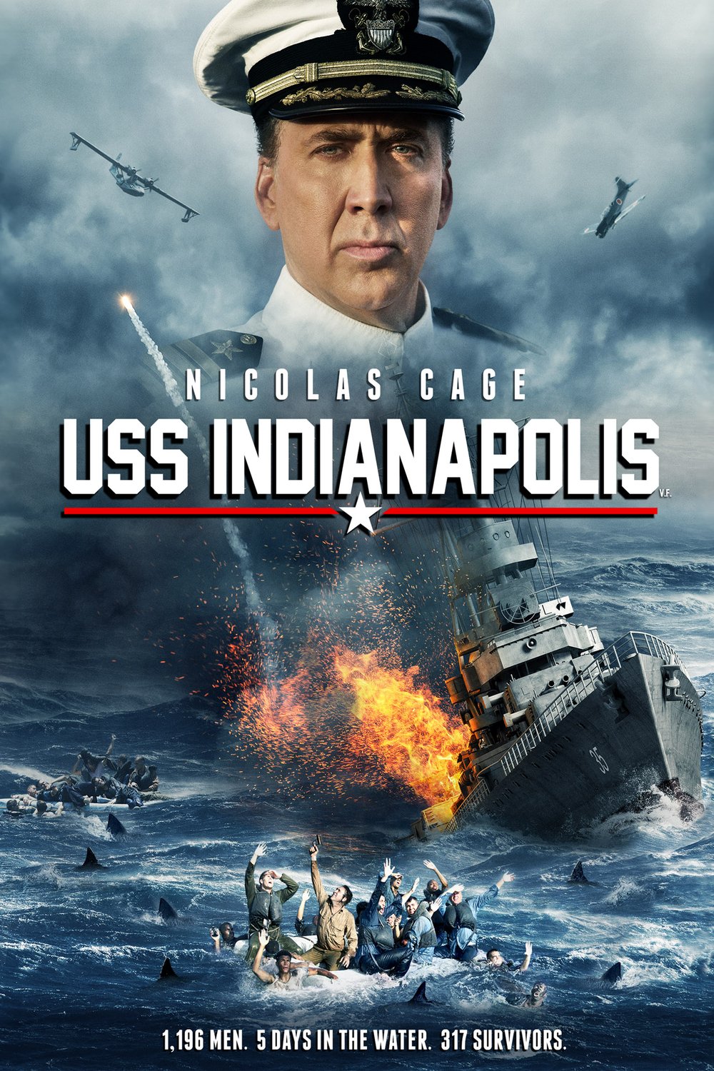 Poster of the movie USS Indianapolis: Men of Courage [2016]