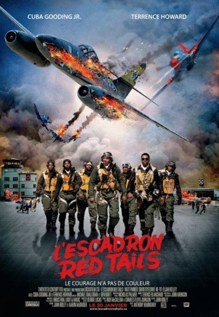 L'affiche du film L'Escadron Red Tails [2012]