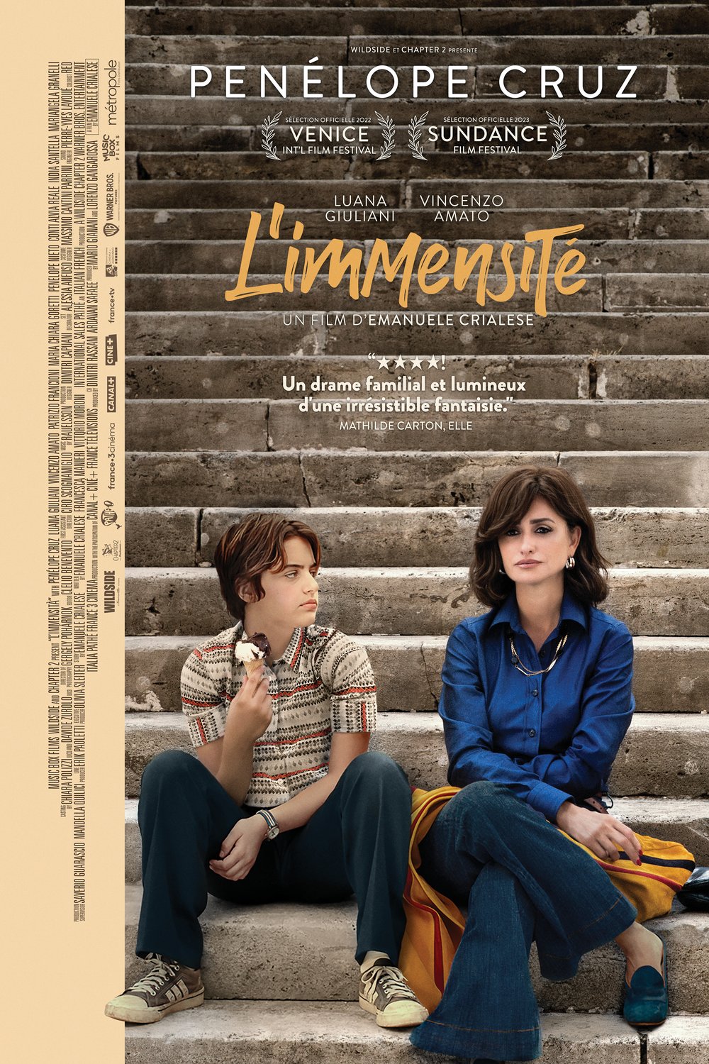 L'affiche du film L'immensité [2022]