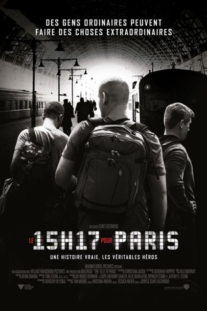 L'affiche du film Le 15:17 pour Paris v.f. [2018]