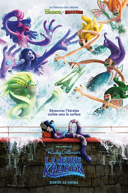 L'affiche du film Ruby Gillman, la jeune Kraken [2023]