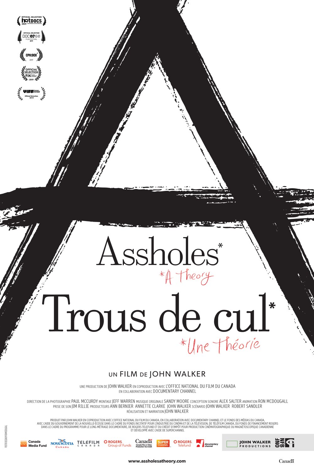 L'affiche du film Trous de cul, une théorie [2019]