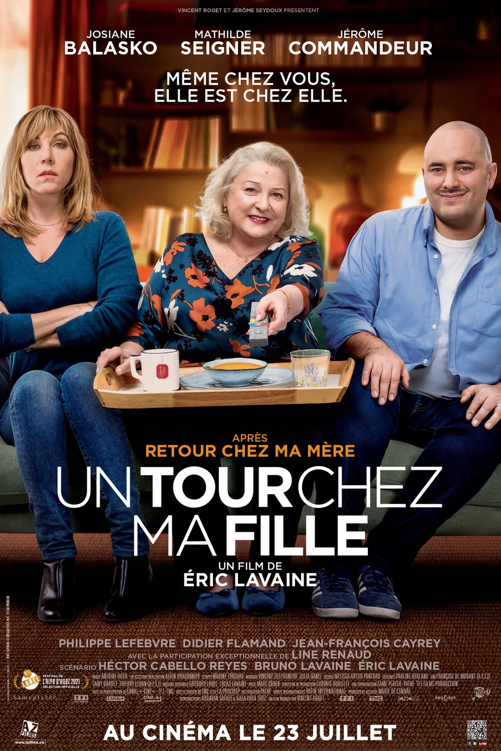 L'affiche du film Un tour chez ma fille [2021]