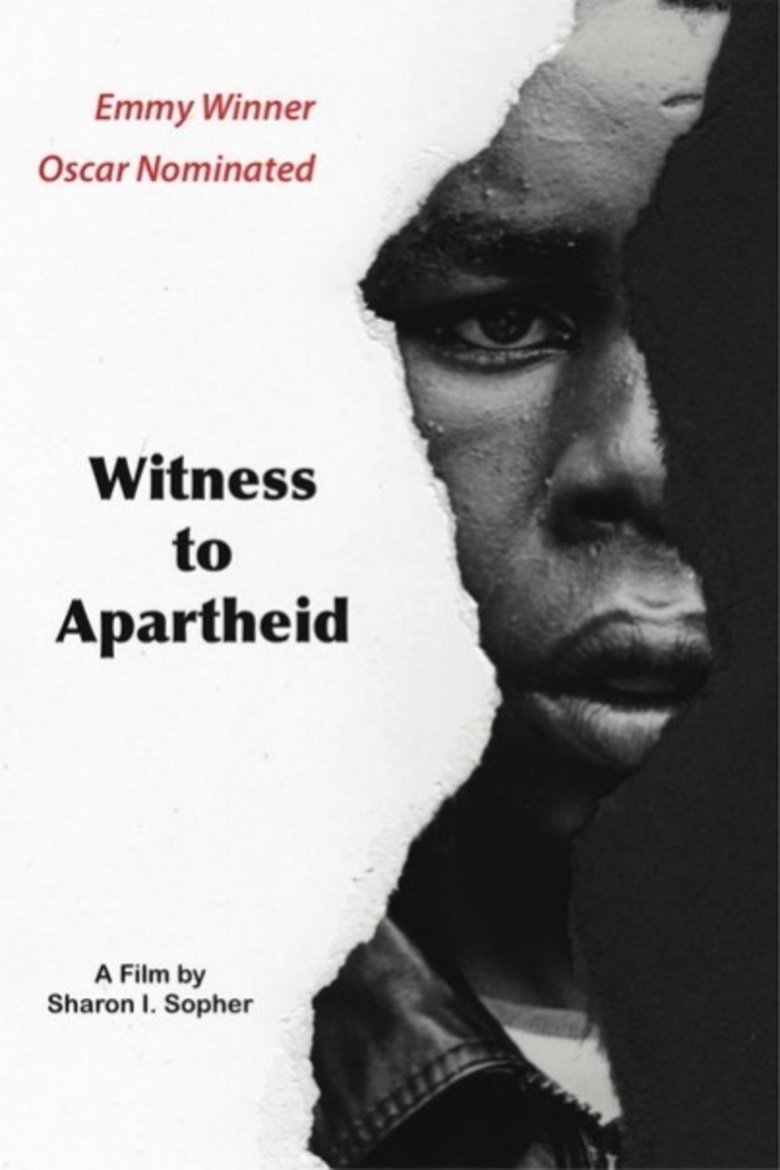 Poster of the movie Witness to Apartheid [1986]