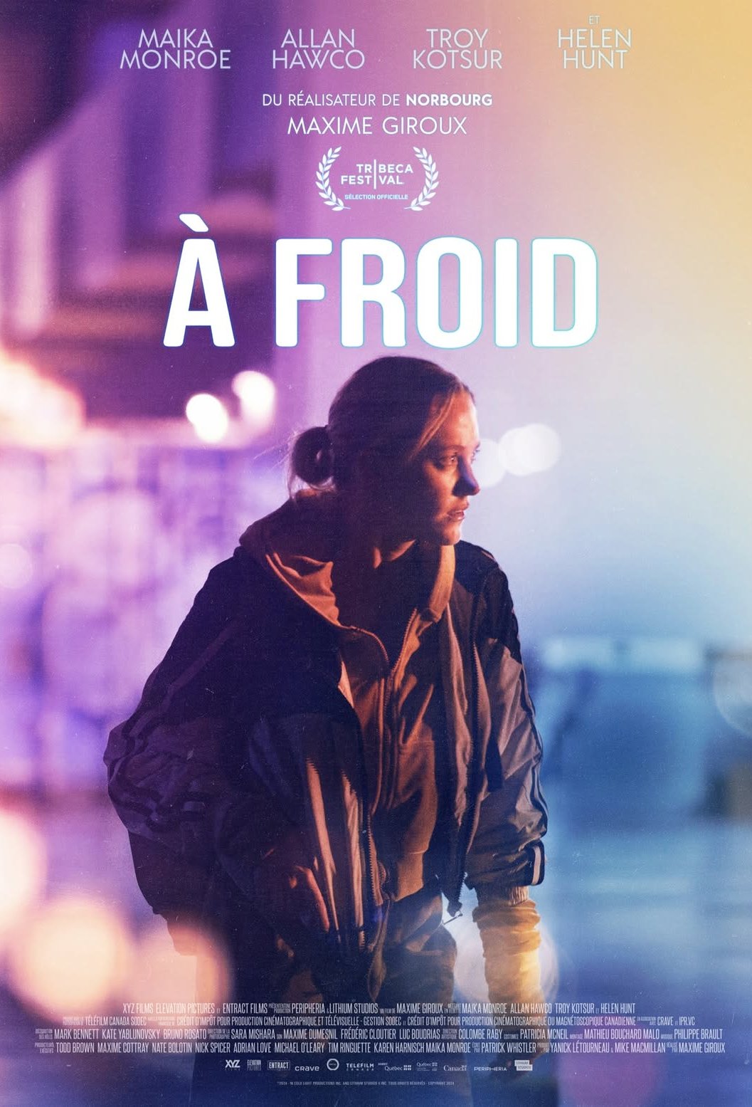 L'affiche du film À froid [2025]