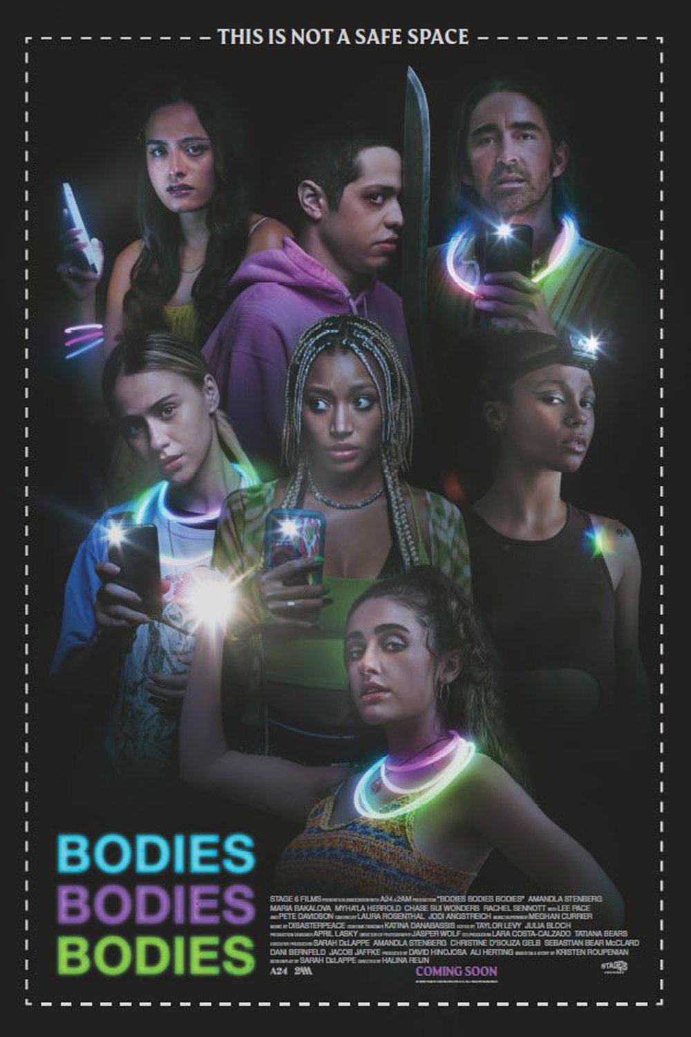 L'affiche du film Bodies Bodies Bodies [2022]