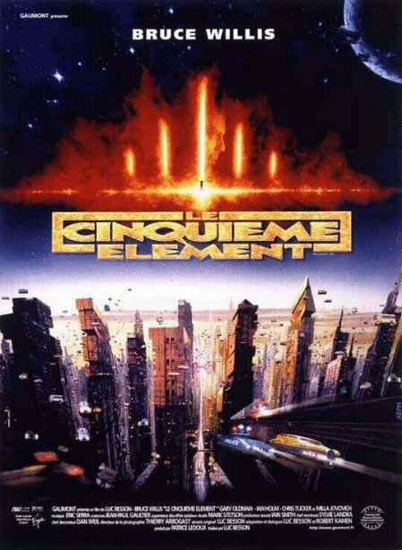 L'affiche du film Le Cinquième élément [1997]