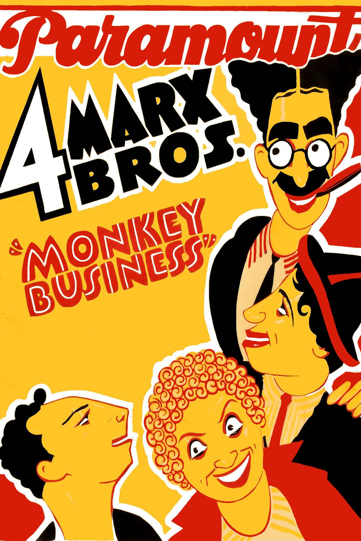 L'affiche du film Monkey Business [1931]
