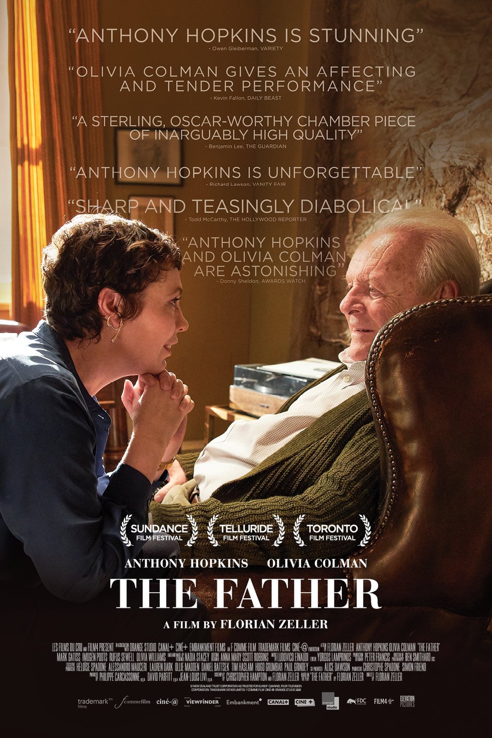 L'affiche du film The Father [2020]