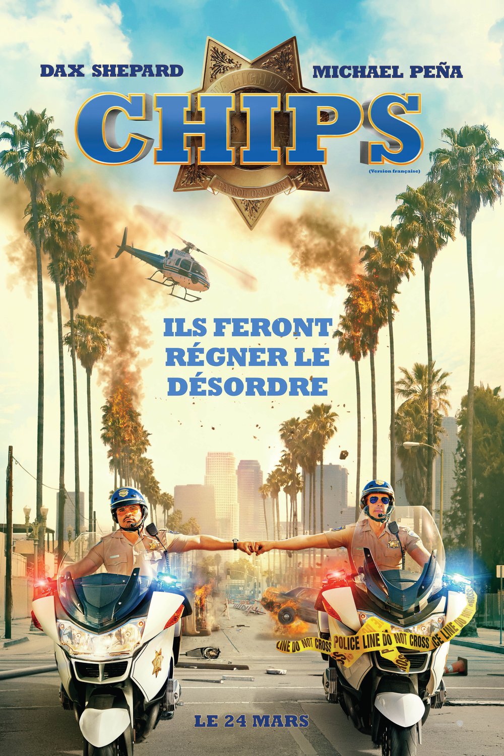 L'affiche du film CHiPs v.f. [2017]