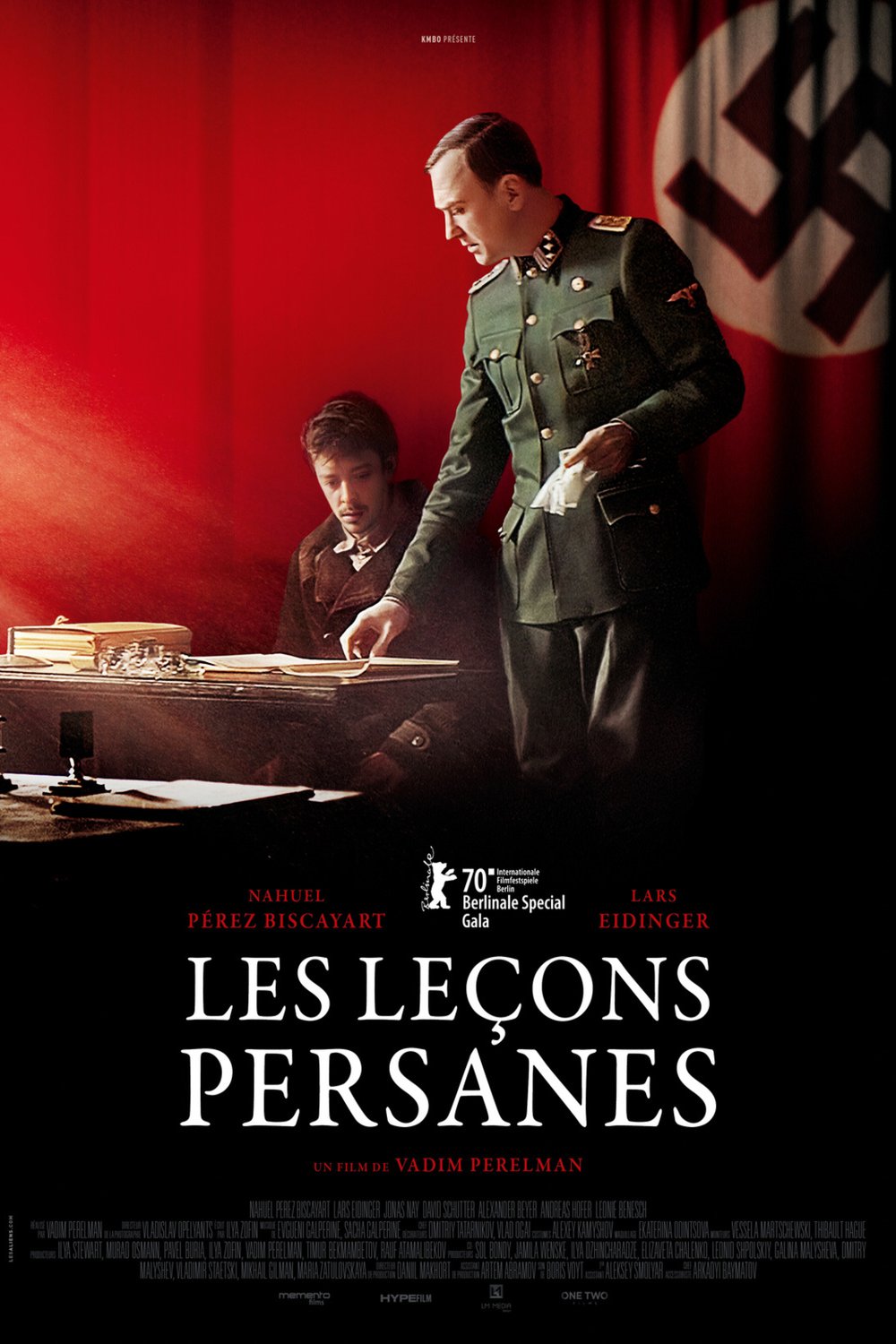L'affiche du film Les leçons persanes [2020]